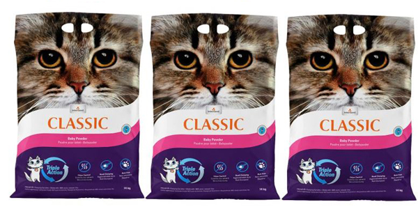 babypoeder classic katten