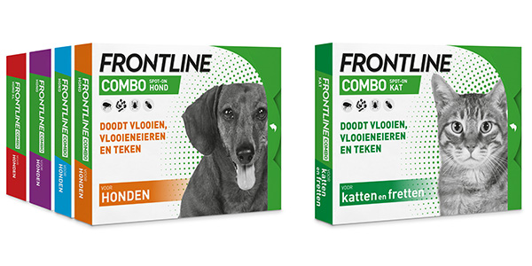 frontline honden katten